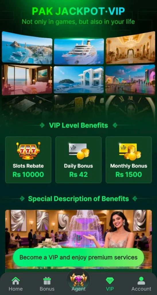 PAK Jackpot VIP
